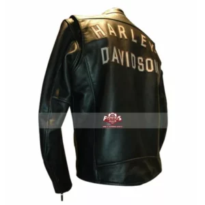 Mens Harley Davidson Black Motorcycle Jacket Sale
