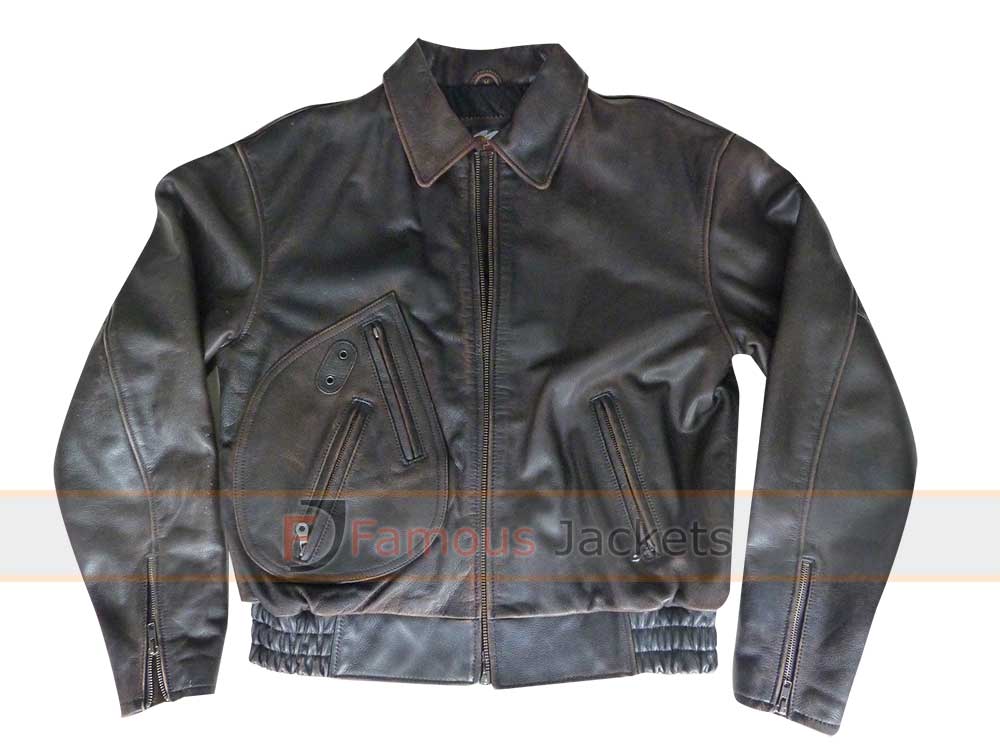 Harley Davidson Distressed Brown Leather Billings Jacket - Famous Jackets