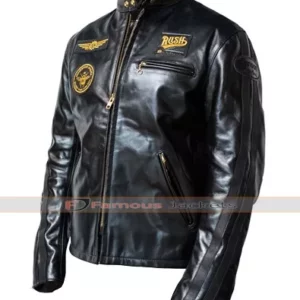 Rush R30 Biker Black Men's Leather Jacket