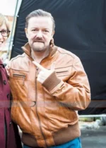 David Brent: Life on the Road Brown Jacket