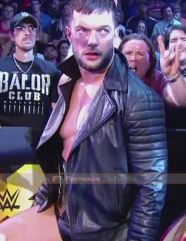 Finn Balor Returns Leather Jacket