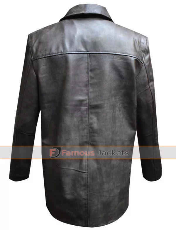 Rockstar Max Payne 3 Black Leather Coat
