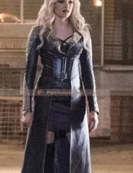 Flash Season 3 Caitlin Snow Leather Coat