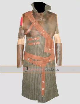 The Witcher 3 Wild Hunt Geralt Cosplay Leather Costume