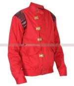 Akira Shotaro Kaneda Capsule Logo Red Cotton Jacket