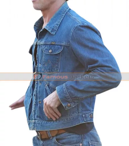 Brad Pitt (Cliff Booth) Once Upon a Time in Hollywood Denim Jacket