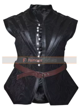 Witcher 3 Wild Hunt Yennefer Leather Jacket Costume
