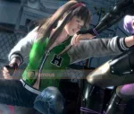 Dead or Alive 5 Ultimate Green Bomber Hitomi Jacket Costume Sale