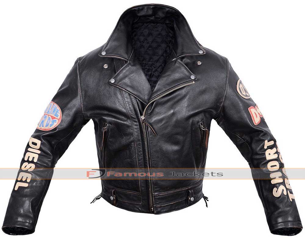 Buy Diesel L-Roshi Guys Leather Jackets - 15% Off | Mr-Styles