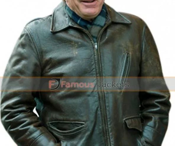 Frank Sheeran The Irishman Robert De Niro Leather Jacket