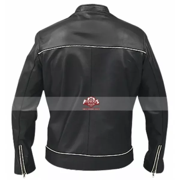 Classic Black Denver Men's Leather Jacket