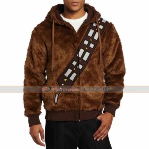 Star Wars Chewbacca Wookie Fur Hooded Jacket