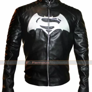 Batman v Superman Dawn of Justice Black Leather Jacket