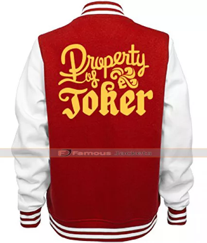 Property Of Joker Varsity Jacket