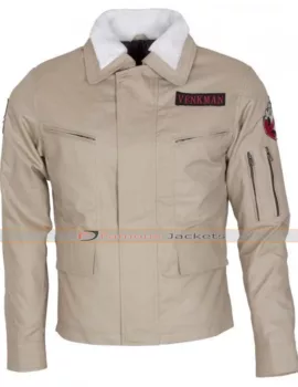 Ghostbusters 2016 Bill Murray Fur Collar Cotton Jacket