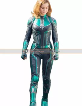 Captain Marvel Carol Danvers 2019 Leather Costume