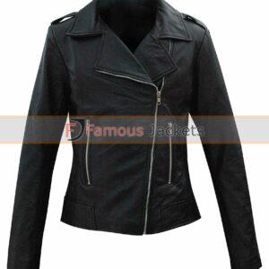 Jennifer Aniston Black Wanderlust Jacket